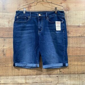 New With Tags Levis Bermuda Jean Shorts Size 12